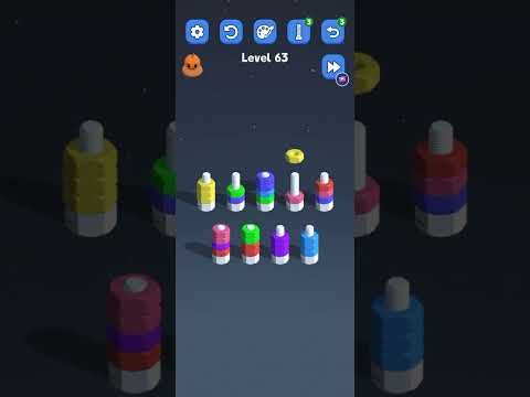 Video guide by Total Puzzle Games TPG: Nuts And Bolts Sort Level 63 #nutsandbolts