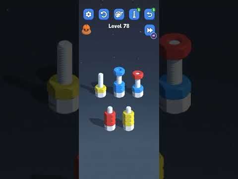 Video guide by Total Puzzle Games TPG: Nuts And Bolts Sort Level 78 #nutsandbolts