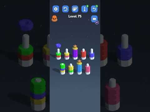 Video guide by Total Puzzle Games TPG: Nuts And Bolts Sort Level 75 #nutsandbolts