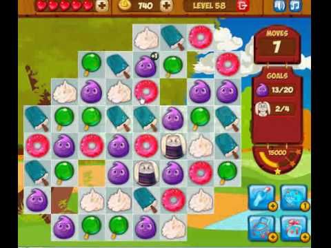 Video guide by Gamopolis: Candy Valley Level 58 #candyvalley