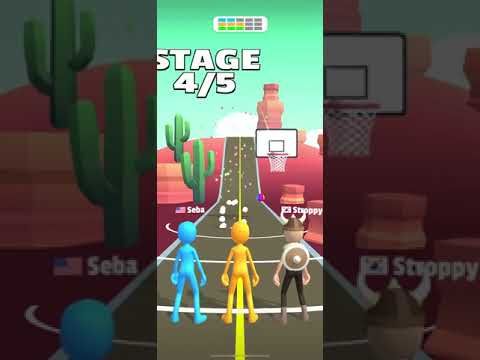 Video guide by RebelYelliex Games: Five Hoops Level 5 #fivehoops