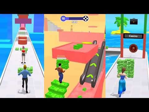 Video guide by P~FunGames: Money Run 3D! Level 124 #moneyrun3d