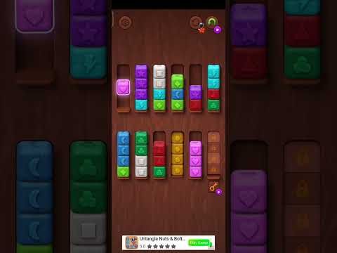 Video guide by Gamer Hk: Colorwood Sort Puzzle Game Level 83 #colorwoodsortpuzzle