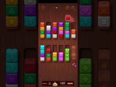 Video guide by Gamer Hk: Colorwood Sort Puzzle Game Level 97 #colorwoodsortpuzzle