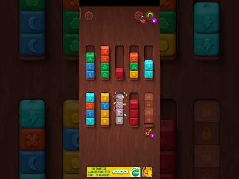 Video guide by Gamer Hk: Colorwood Sort Puzzle Game Level 74 #colorwoodsortpuzzle