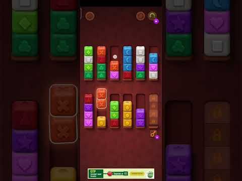 Video guide by Gamer Hk: Colorwood Sort Puzzle Game Level 56 #colorwoodsortpuzzle