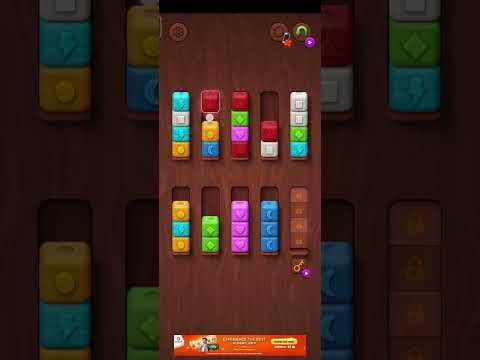 Video guide by Gamer Hk: Colorwood Sort Puzzle Game Level 85 #colorwoodsortpuzzle