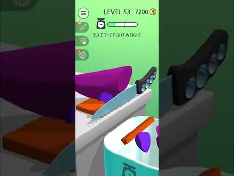 Video guide by Yow Hey: Slicing Level 53 #slicing