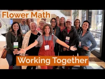 Video guide by Ellen Frost: Flower Math Part 5 #flowermath
