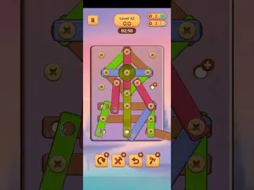 Video guide by Gamer Receh: Wood Nuts & Bolts Puzzle Level 42 #woodnutsamp