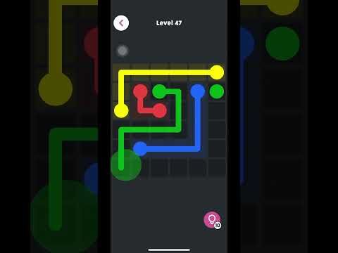 Video guide by Pimachu Rhymes and Gaming: Color Connect Level 47 #colorconnect