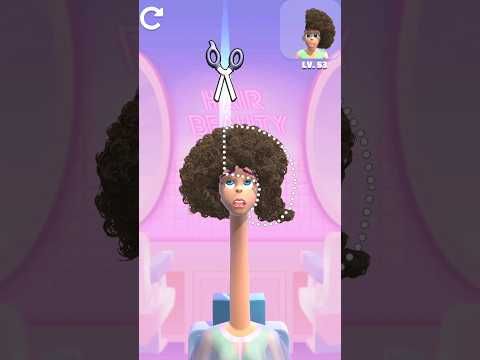 Video guide by Tomland Games: Haircut 3D! Level 53 #haircut3d