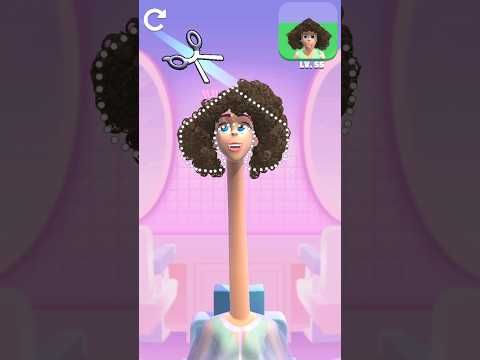Video guide by Tomland Games: Haircut 3D! Level 55 #haircut3d