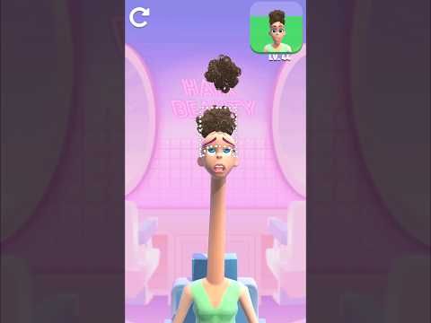 Video guide by Tomland Games: Haircut 3D! Level 44 #haircut3d