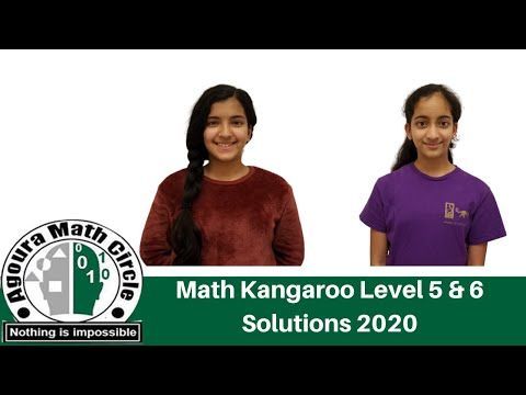Video guide by Agoura Math Circle: 2020! Level 5 #2020