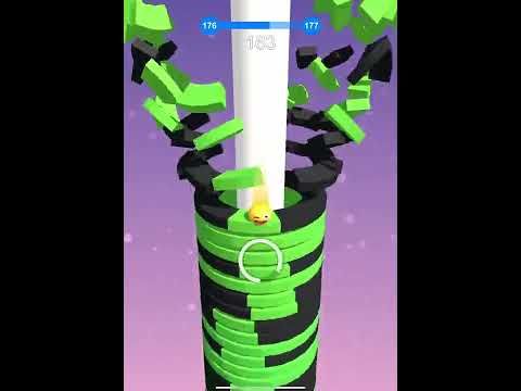 Video guide by Pressplay-MG: Stack Ball 3D Level 176 #stackball3d
