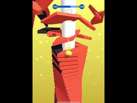 Video guide by Pressplay-MG: Stack Ball 3D Level 145 #stackball3d