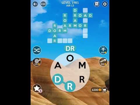 Video guide by Scary Talking Head: Wordscapes Level 1981 #wordscapes