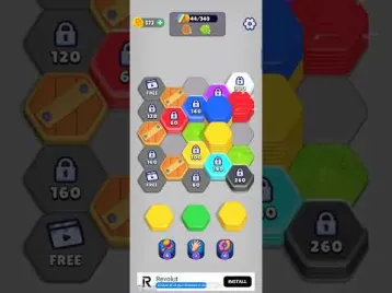 Video guide by Royal Match Gameplay: Hexa Sort Level 132 #hexasort