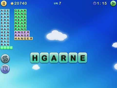 Video guide by Vidiot Games: Word Jumble Level 7 #wordjumble