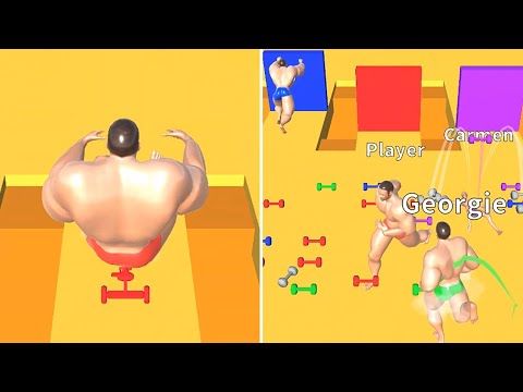 Video guide by Jplay Gaming: Muscle race 3D Level 8 #musclerace3d