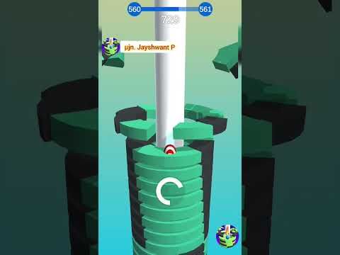 Video guide by μJn. Jayshwant P: Happy Stack Ball Level 560 #happystackball