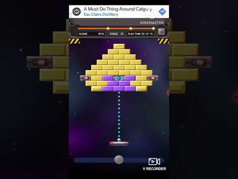 Video guide by Usha Gaming: Bricks Breaker Challenge Level 25 #bricksbreakerchallenge