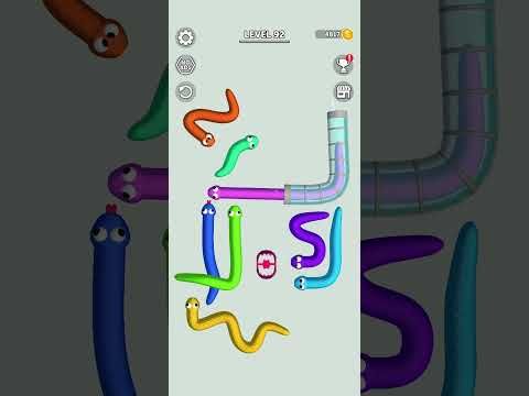 Video guide by Gaming World: Tangled Snakes Level 92 #tangledsnakes