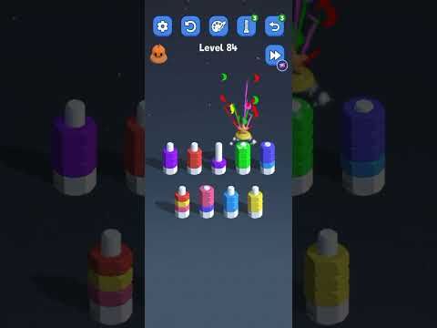 Video guide by Total Puzzle Games TPG: Nuts And Bolts Sort Level 84 #nutsandbolts
