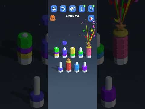 Video guide by Total Puzzle Games TPG: Nuts And Bolts Sort Level 90 #nutsandbolts