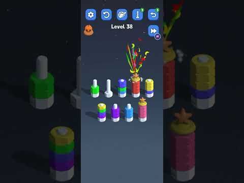 Video guide by Total Puzzle Games TPG: Nuts And Bolts Sort Level 38 #nutsandbolts