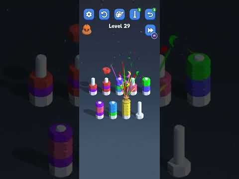 Video guide by Total Puzzle Games TPG: Nuts And Bolts Sort Level 29 #nutsandbolts