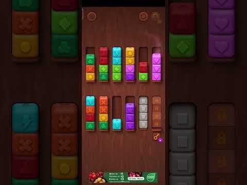 Video guide by Gamer Hk: Colorwood Sort Puzzle Game Level 121 #colorwoodsortpuzzle