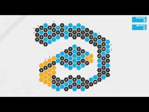 Video guide by keyboardandmug: Hexcells Level 35 #hexcells