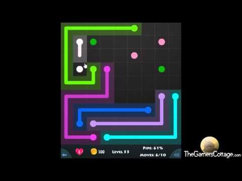 Video guide by TheGamersCottage - Archives: Flow Game Level 475 #flowgame