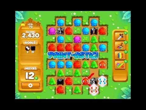 Video guide by fbgamevideos: Paint Monsters Level 73 #paintmonsters