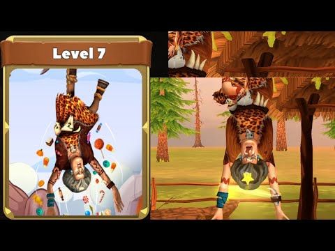 Video guide by tiya's gaming world: Stone Age Game Level 7 #stoneagegame