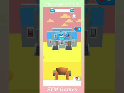Video guide by SVM Games: Slingshot! Level 101 #slingshot