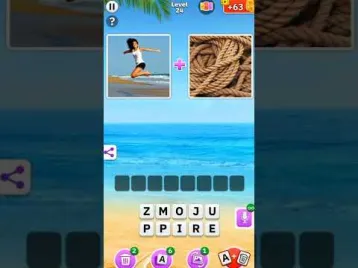 Video guide by SHORTS BY RAJESH: Word Games Level 24 #wordgames