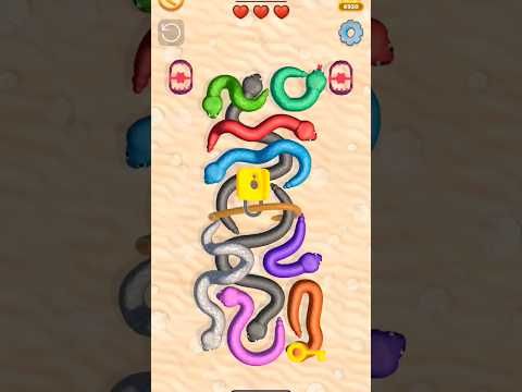 Video guide by HippME Gaming: Tangled Snakes Level 495 #tangledsnakes