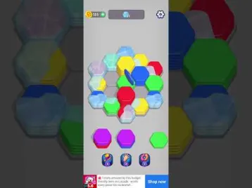 Video guide by cecille lareza: Hexa Sort Level 89 #hexasort