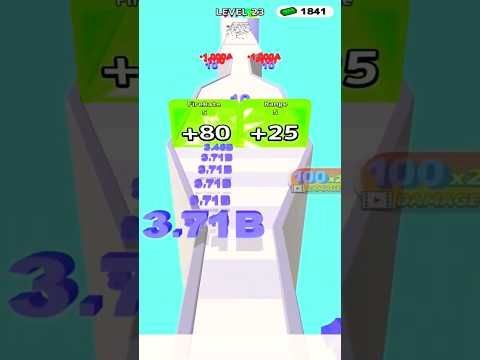 Video guide by Game Play Mobiles: Number Merge Run : Shooting Level 23 #numbermergerun