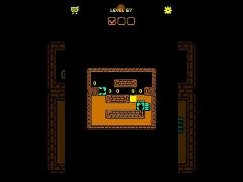 Video guide by Khris's Game World: Tomb of the Mask: Color Level 57 #tombofthe