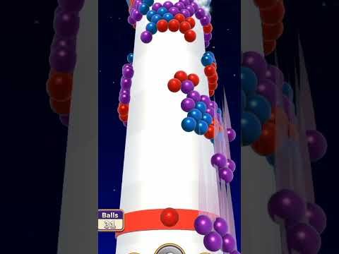 Video guide by BABA GAMING: Bubble Tower 3D! Level 3 #bubbletower3d