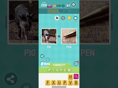 Video guide by RebelYelliex Gaming: Pic-To-Word Level 266 #pictoword