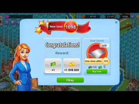 Video guide by Gaming w/ Osaid & Taha: Megapolis Level 1098 #megapolis