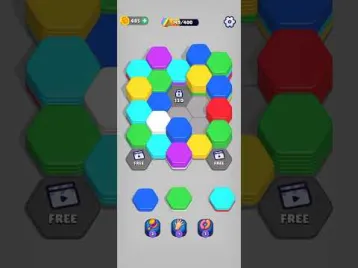 Video guide by Gamer Receh: Hexa Sort Level 28 #hexasort