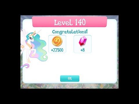 Video guide by Darkcried Plays: My Little Pony Part 143 - Level 140 #mylittlepony