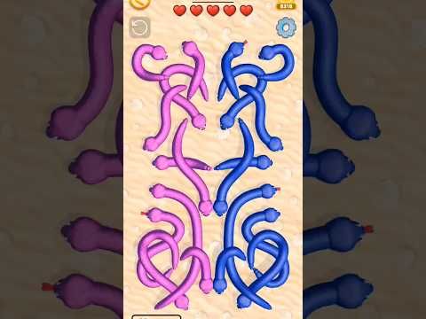 Video guide by HippME Gaming: Tangled Snakes Level 507 #tangledsnakes