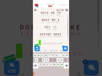 Video guide by الأستاذ كمال بكوش: Cryptogram Level 28 #cryptogram
